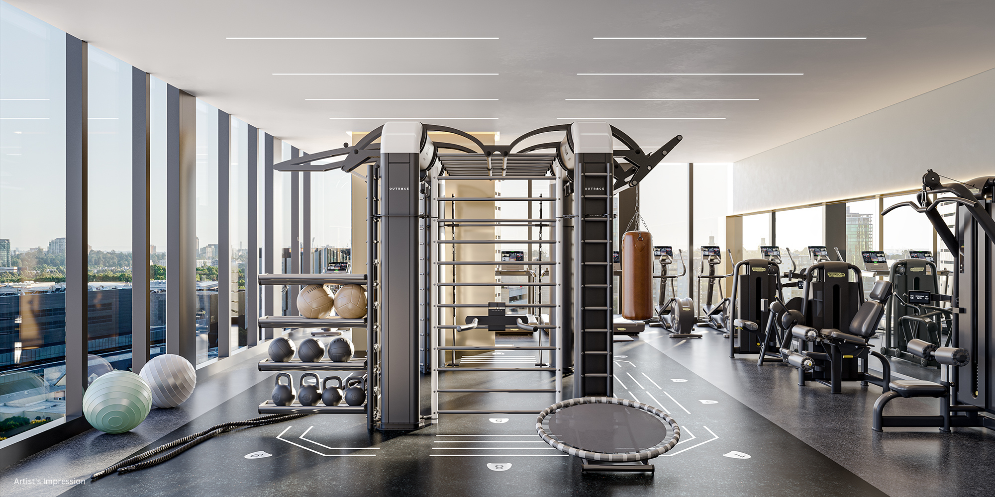 Gym room